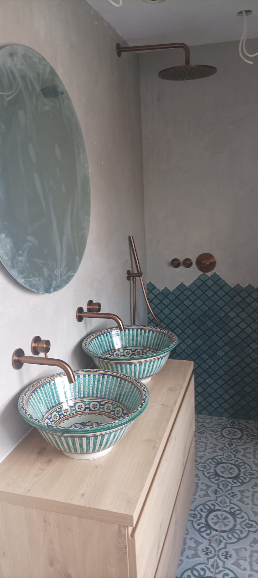 Marokkaanse badkamer renovatie