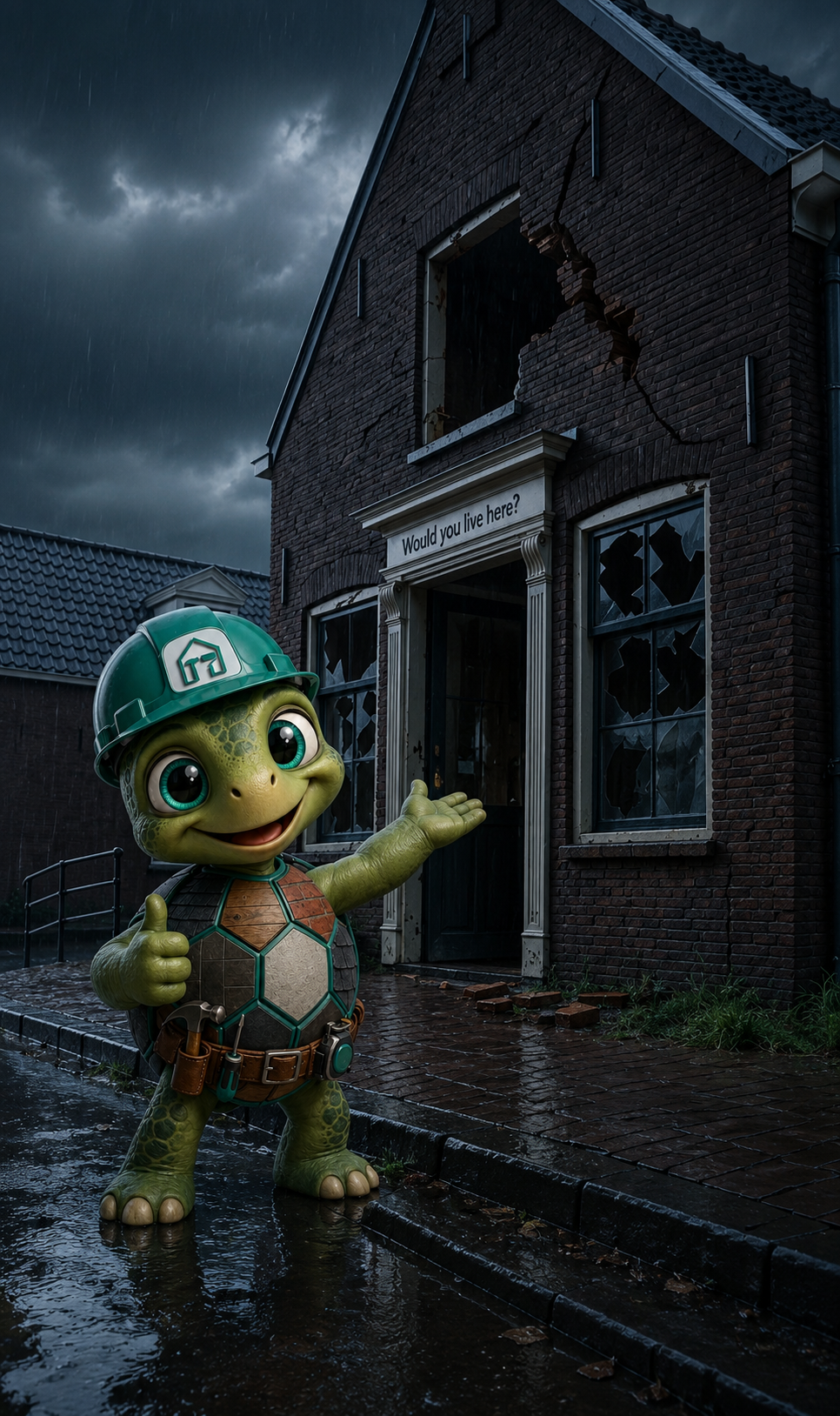 Voor renovatie